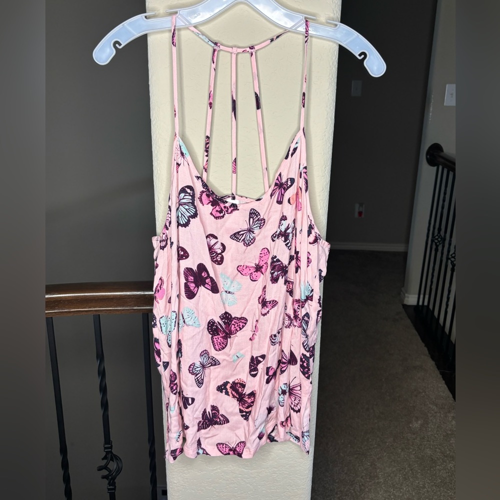 Bundle No Boundaries 2 Printed Tank Tops Butterfly and Tribal Summer 2000s Y2K